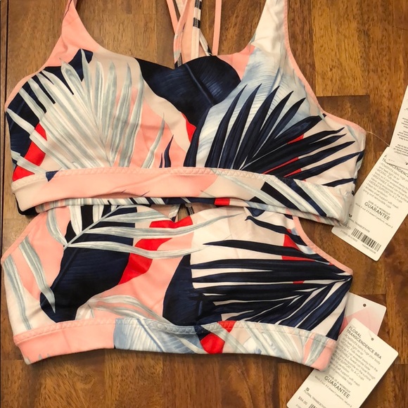 Athleta Transcendence Bra NWT #210832 Tahitian - Picture 5 of 8